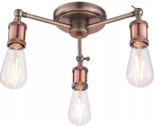 Endon HAL 76124 Plafonlámpa 3x40W/E27 IP20
