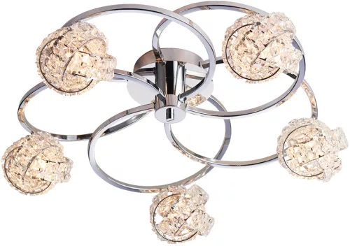 Endon TALIA 76595 Plafonlámpa 5x28W/G9 IP20