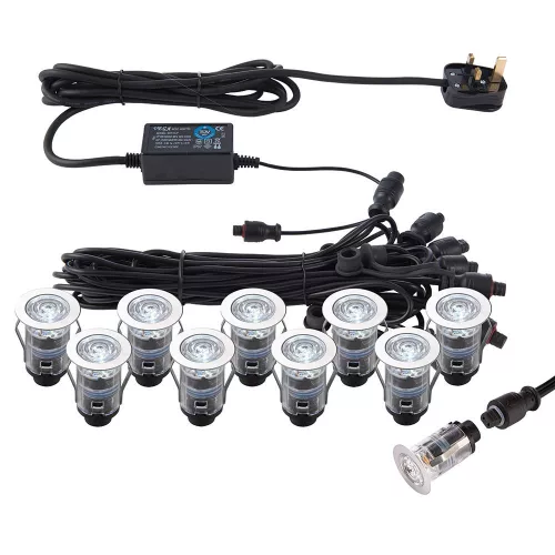 Endon IKONPRO CCT 76615 Kerti lámpa 10x0,75W/LED 6500K/20000 120LM IP67