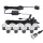 Endon IKONPRO CCT 76616 Kerti lámpa 10x0,75W/LED 6500K/20000 280LM IP67