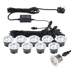  Endon IKONPRO CCT 76617 Kerti lámpa 10x0,75W/LED 6500K/20000 410LM IP67