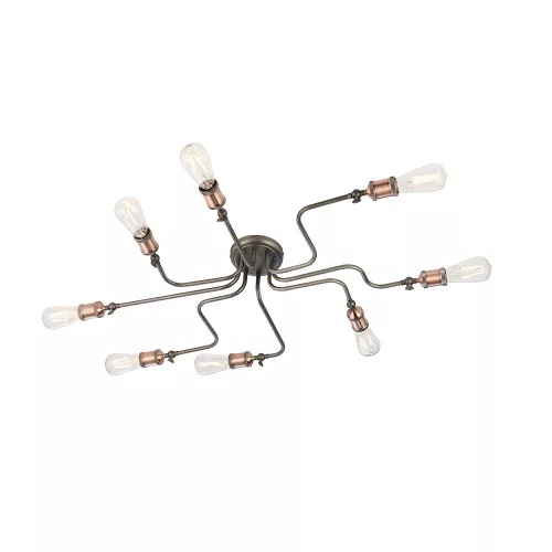 Endon HAL 81610 Plafonlámpa 8x40W/E27 IP20