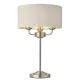 Endon HIGHCLERE 94369 Asztali lámpa 3x18W/E14 IP20