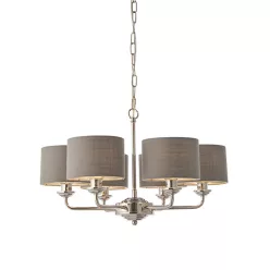 Endon HIGHCLERE 94381 Csillár 6x28W/E14 IP20