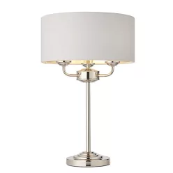 Endon HIGHCLERE 94391 Asztali lámpa 3x18W/E14 IP20