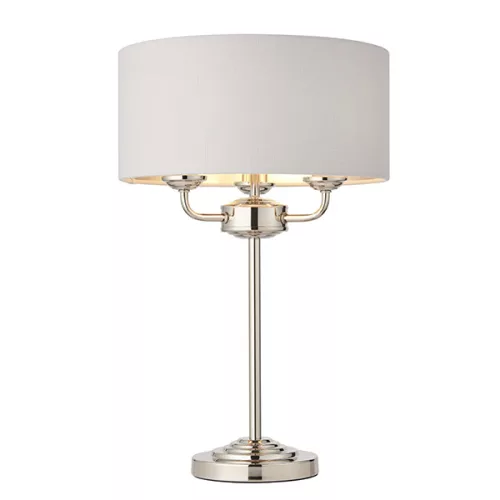 Endon HIGHCLERE 94391 Asztali lámpa 3x18W/E14 IP20