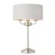Endon HIGHCLERE 94391 Asztali lámpa 3x18W/E14 IP20