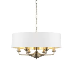 Endon HIGHCLERE 98933 Csillár 6x40W E14 IP20