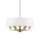 Endon HIGHCLERE 98933 Csillár 6x40W E14 IP20