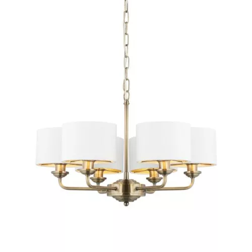 Endon HIGHCLERE 98936 Csillár 6x28W E14 IP20