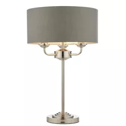 Endon HIGHCLERE 99149 Asztali lámpa 3x18W E14 IP20