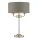 Endon HIGHCLERE 99149 Asztali lámpa 3x18W E14 IP20
