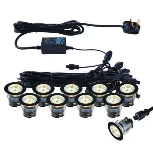 Endon IKONPRO 99765 Kerti lámpa 10x0.75W/SMD 4014 3000K|4000K IP67