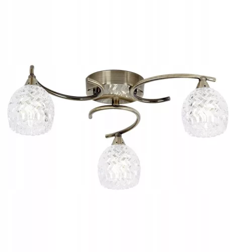 Endon BOYER BOYER-3AB Plafonlámpa 3x33W/G9 IP20
