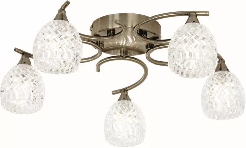 Endon BOYER BOYER-5AB Plafonlámpa 5x33W/G9 IP20