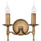 Endon STANFORD CA1W2B Fali lámpa 2x40W/E14