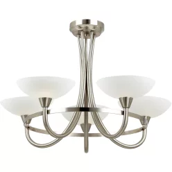 Endon CAGNEY CAGNEY-5SC Plafonlámpa 5x33W/G9 IP20