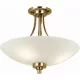 Endon WELLES WELLES-3AB Plafonlámpa 3x60W/E27 IP20