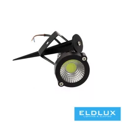   UNIVERSO Kerti spotlámpa 5w 290lm 6500k IP65 fekete 285x78mm