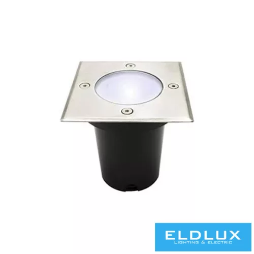 UNIVERSO Taposólámpa 1xGU10 Max.60w IP65 acél 120x120mm-102x102x135mm 