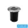 UNIVERSO Taposólámpa 1xGU10 Max.60w IP65 acél Ø120-Ø102x136mm