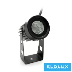   UNIVERSO Kerti spotlámpa 3.5w 360lm 3000k 60° IP65 fekete 100x78mm