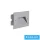 UNIVERSO Lábazati süllyesztett LED lámpa 3w 150lm CCT.kap IP65 Szürke 120x85x35mm