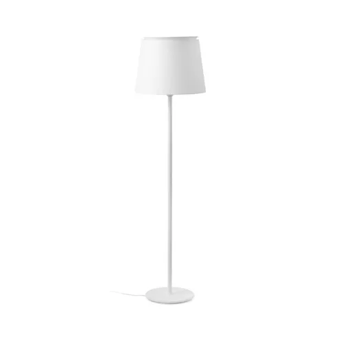 állólámpa fehér színű vázzal és fém testtel beltéri használatra faro-20306-85 - moretti.hu