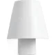 fali lámpa fehér színű vázzal és fém testtel beltéri használatra faro-62161 - moretti.hu