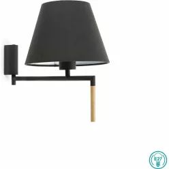 fali lámpa szürke színű vázzal és fém testtel beltéri használatra faro-64400-12 - moretti.hu