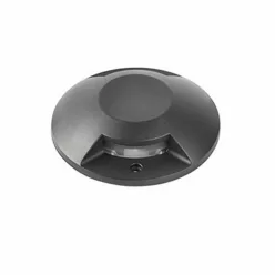 kültéri talajba süllyeszthető lámpa fekete színű vázzal és fém testtel kerti használatra faro-70286 - moretti.hu