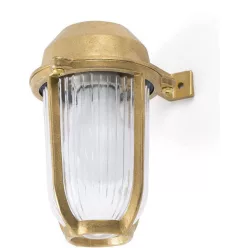 kültéri fali lámpa bronz színű vázzal és bronz testtel kerti használatra faro-70997 - moretti.hu