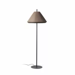 kültéri állólámpa barna színű vázzal és fém testtel kerti használatra faro-71569-06 - moretti.hu