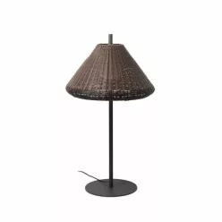 kültéri állólámpa barna színű vázzal és fém testtel kerti használatra faro-71575-07 - moretti.hu