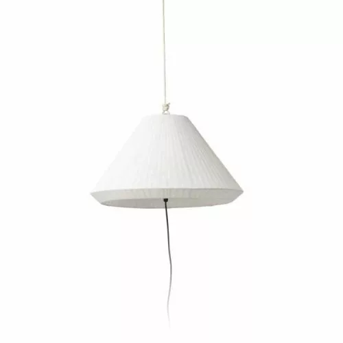 kültéri függesztett lámpa fehér színű vázzal és fém testtel kerti használatra faro-71584-05 - moretti.hu