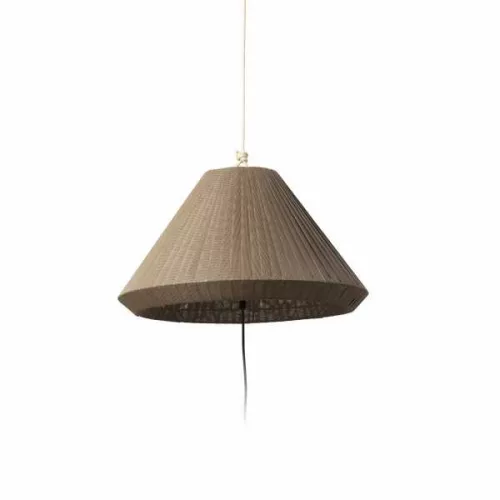kültéri függesztett lámpa barna színű vázzal és fém testtel kerti használatra faro-71584-06 - moretti.hu