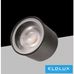   UNIVERSO LED spot helyettesítheti a GU10 7w 540lm 6500k RA90 27° IP20 Fekete D50x56mm