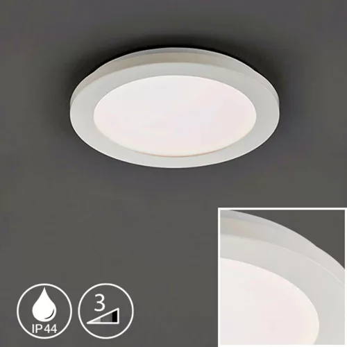 Fischer&Honsel Gotland 21172 Süllyesztett mennyezeti lámpa 1x8.5W/LED 3000K 1100 lm IP44