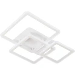   Fischer&Honsel Gelder 21459 Plafonlámpa 1x44,2w/led 2700k-6500k|rgbw 6401lm ip20