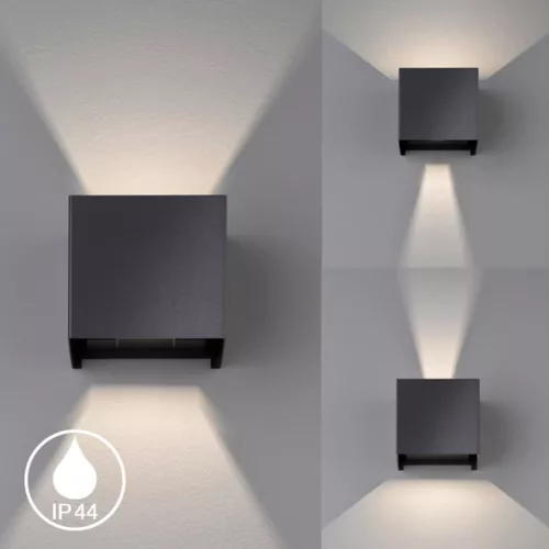 Fischer&Honsel Wall 30259 Fali lámpa 2x3W/LED 3000K 620 lm IP44