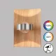 Fischer&Honsel SHINE-WOOD 30542 Fali lámpa 1x9W/LED 2700K 900 lm IP20