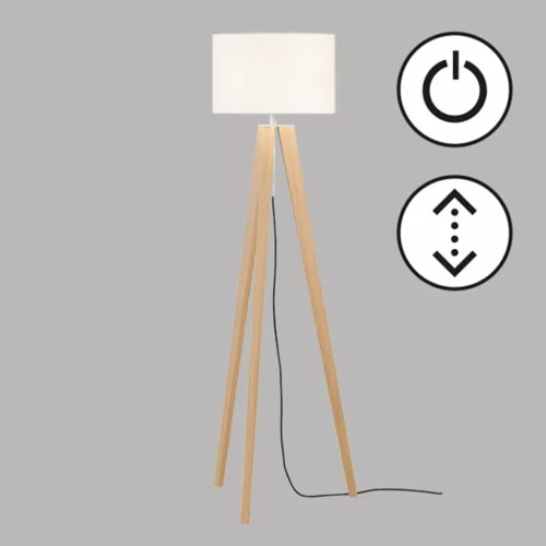Fischer&Honsel SHINE-WOOD 40478 Állólámpa 3x40W/E27 IP20