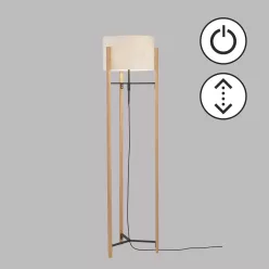 Fischer&Honsel SHINE-WOOD 40484 Állólámpa 3x40W/E27 IP20