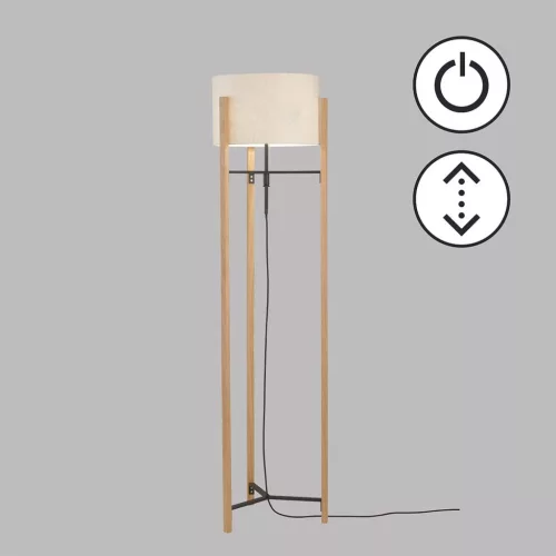 Fischer&Honsel SHINE-WOOD 40484 Állólámpa 3x40W/E27 IP20
