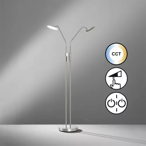Fischer&Honsel Tallri 40488 Állólámpa 2x7.5W/LED 2700K 1800 lm IP20
