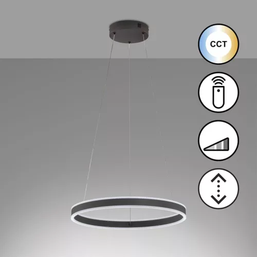 Fischer&Honsel Sirko 61047 Lepel lámpa 1x40W/LED 2700K 6500 lm IP20