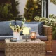 Fisher&Honsel Garden 850135 Asztali lámpa 2x2W/LED RGBW 180lm IP44