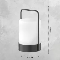   Fisher&Honsel Casoli 850207 Asztali lámpa 2x0.5W/LED RGBW 8lm IP44