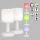 Fisher&Honsel Termoli 850252 Asztali lámpa 2x1.5W/LED RGBW 170lm IP44