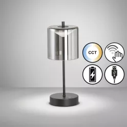   Fischer&Honsel Riva 850290 Asztali lámpa 1x2W/LED 3000K/4750K/6500K 240lm IP20